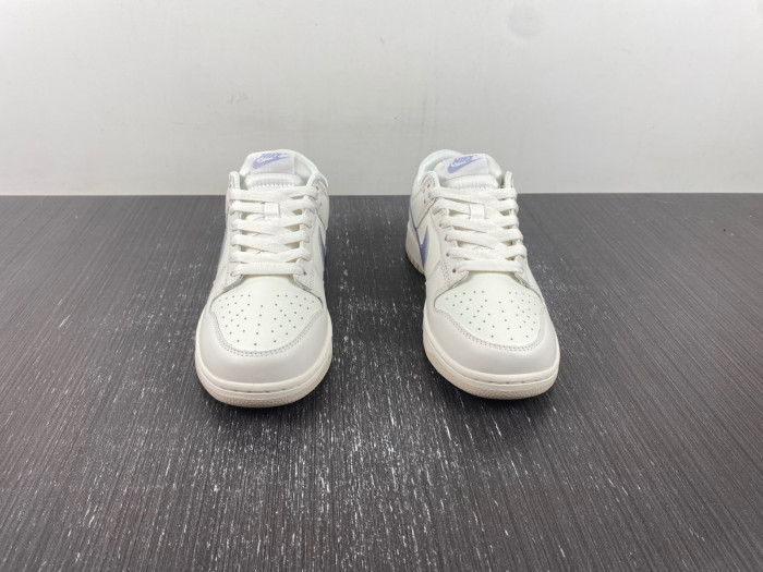 Nike Dunk Low Womens "Sail/Oxygen Purple" DX5930-100