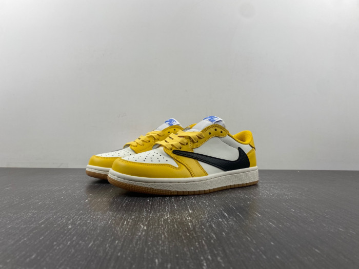 Travis Scott Air Jordan 1 Low OG Canary DZ4137-700