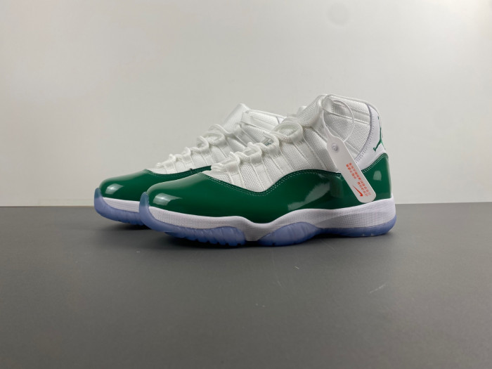 AIR JORDAN 11 RETRO WHITE GREEN CT8012-113