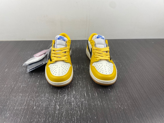 Travis Scott Air Jordan 1 Low OG Canary DZ4137-700