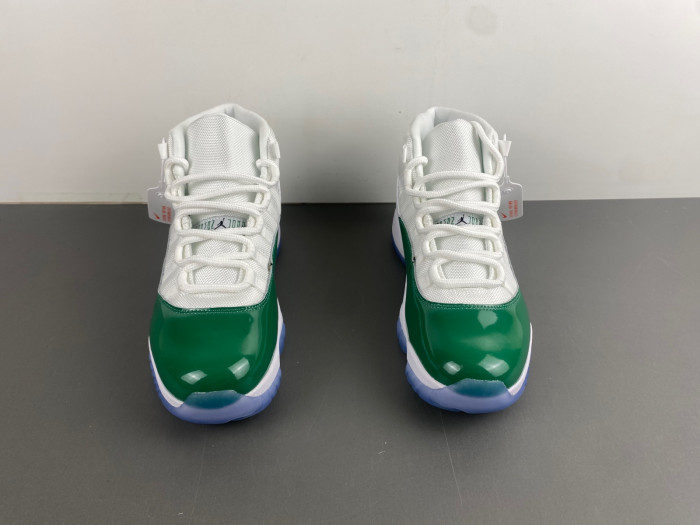 AIR JORDAN 11 RETRO WHITE GREEN CT8012-113