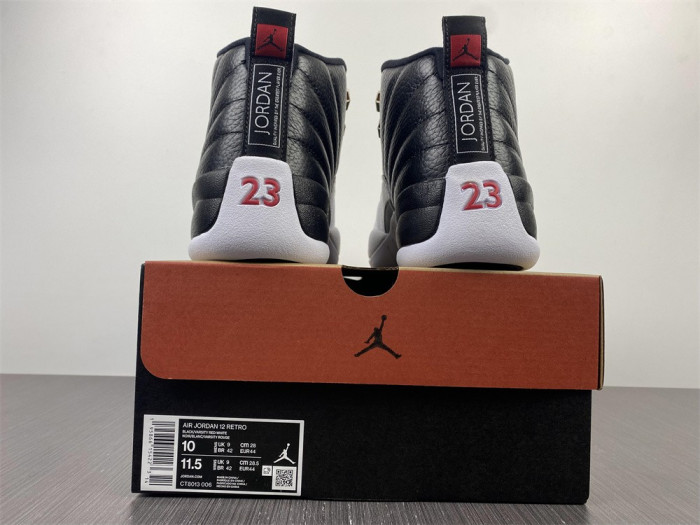 Air Jordan 12 Playoffs 2022 CT8013-006