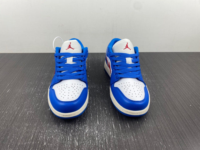 Jordan 1 Low Sport Blue Gym Red (Women