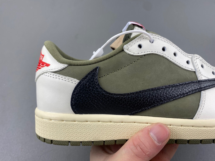 Travis Scott x Air Jordan 1 Low OG Olive DM7866-200