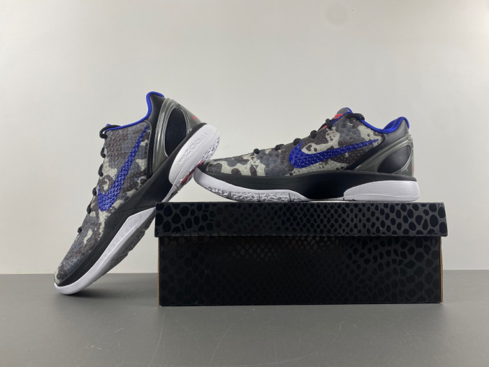 Nike Kobe 6 Urban Camo Concord Grey Black-White 429659-901