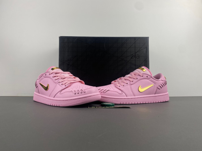 Air Jordan 1 Method of Make Low Perfect Pink W - FN5032-600