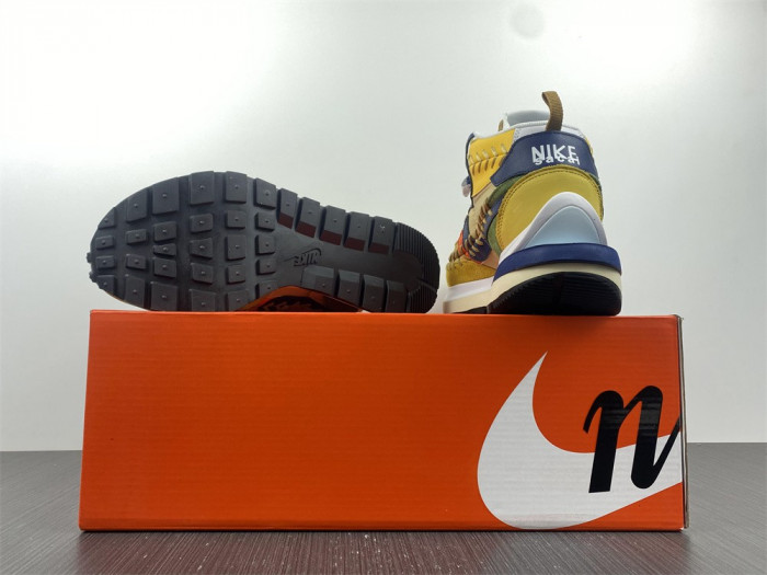 Nike x Sacai x Jean Paul Gaultier VaporWaffle Sesame Blue Void DH9186-200