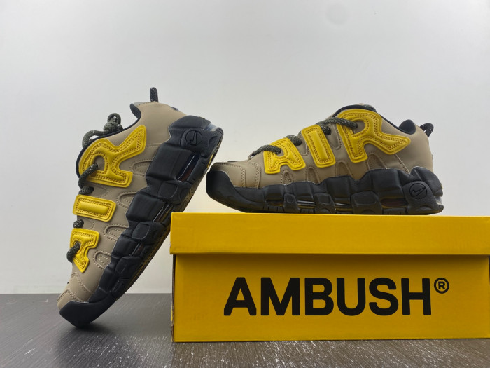 AMBUSH x Nike Air More Uptempo Low Limestone FB1299-200