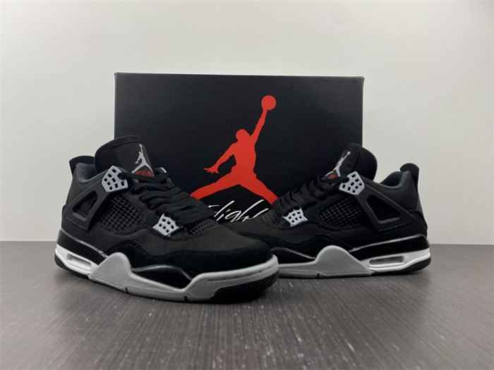 Air Jordan 4 Black Canvas DH7138-006