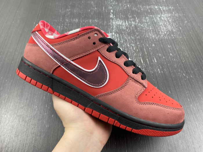 Nike SB Dunk Low Concepts Red Lobster 313170-661