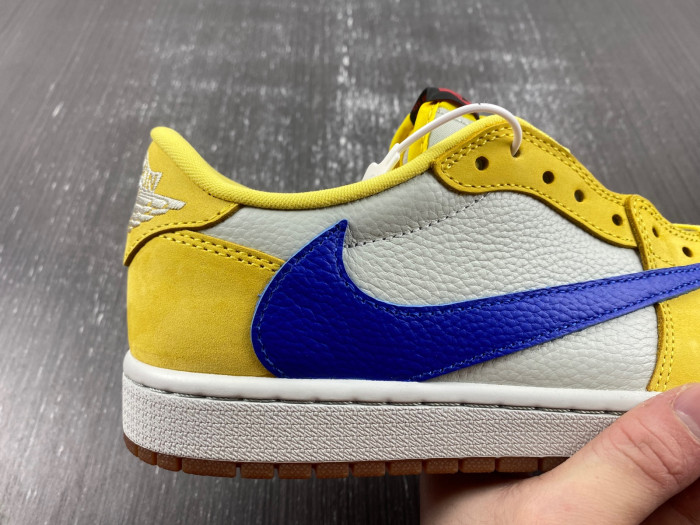 Travis Scott Air Jordan 1 Low OG Canary DZ4137 700