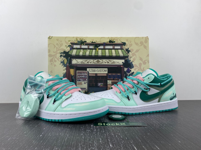 Jordan 1 Low New Emerald (Women