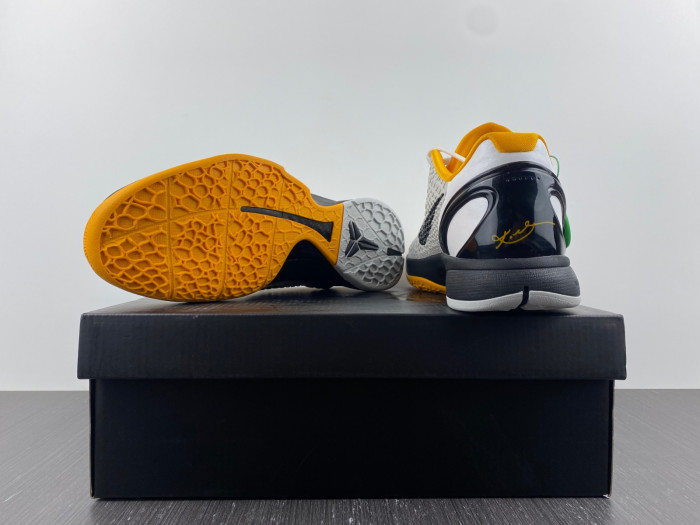 Kobe 6 Protro Playoff Pack White Del Sol CW2190-100