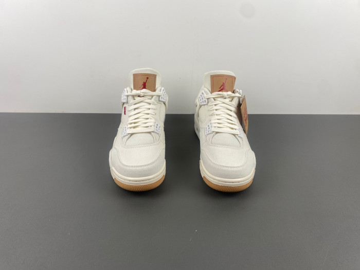 Levi s x Air Jordan 4 Retro White Denim AO2571-100