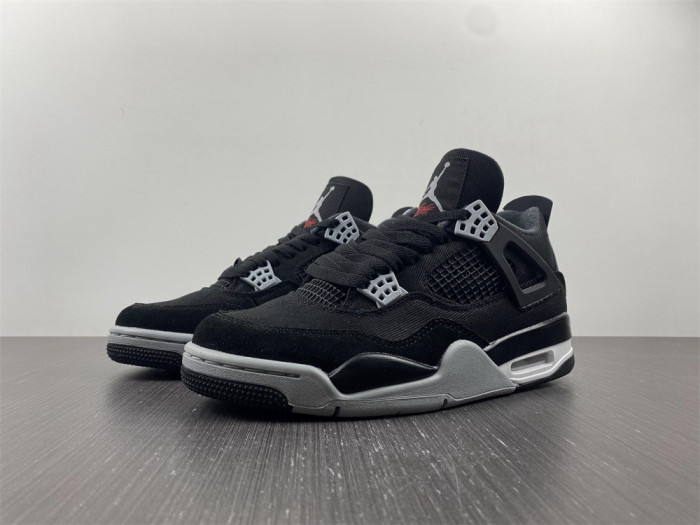 Air Jordan 4 Black Canvas DH7138-006