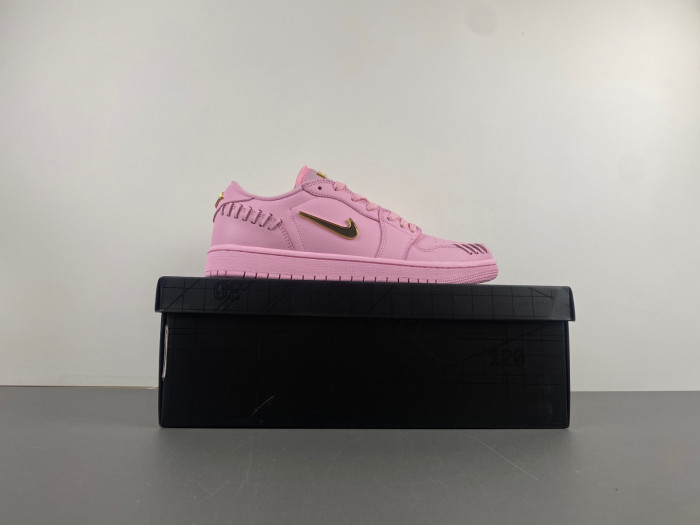 Air Jordan 1 Method of Make Low Perfect Pink W - FN5032-600