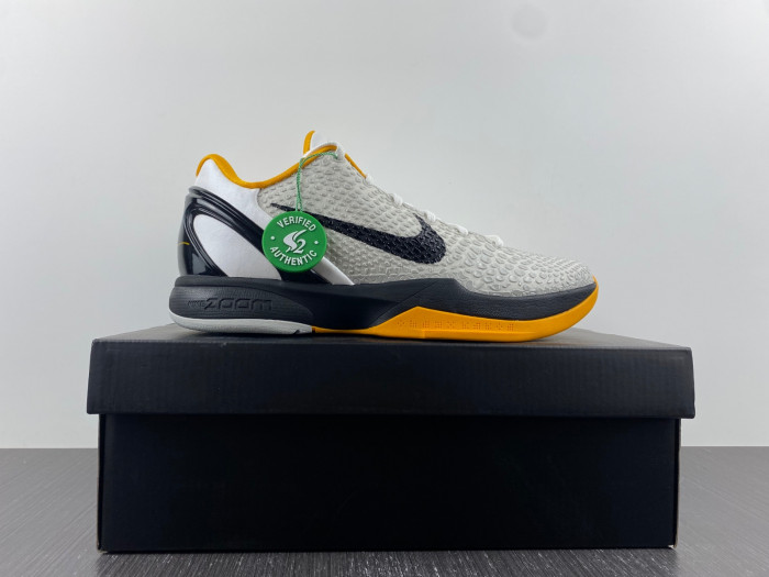 Kobe 6 Protro Playoff Pack White Del Sol CW2190-100