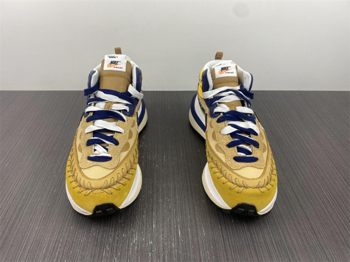 Nike x Sacai x Jean Paul Gaultier VaporWaffle Sesame Blue Void DH9186-200