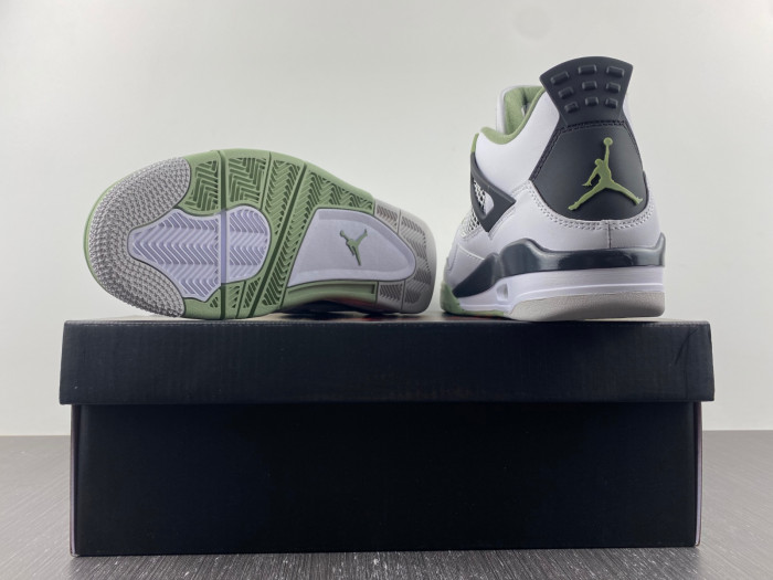 Air Jordan 4 WMNS Oil Green AQ9129-103