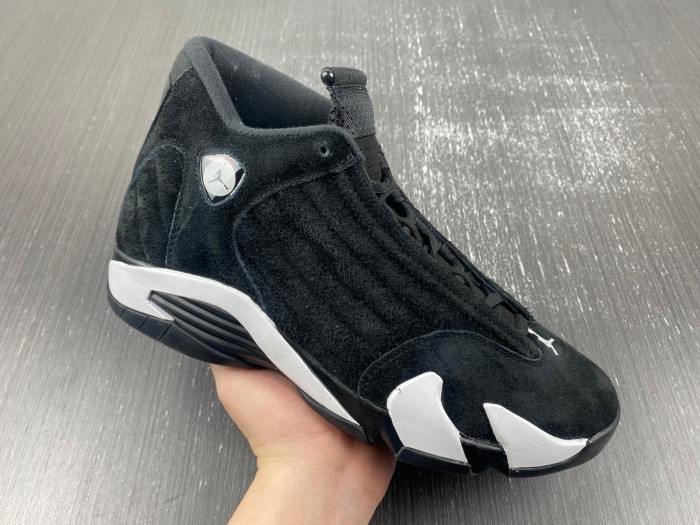 Nike Air Jordan 14 Retro "Black White" - 487471-016