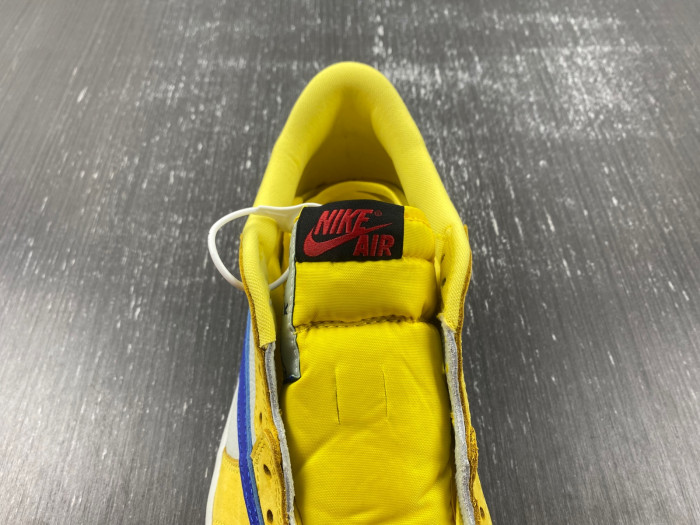 Travis Scott Air Jordan 1 Low OG Canary DZ4137 700