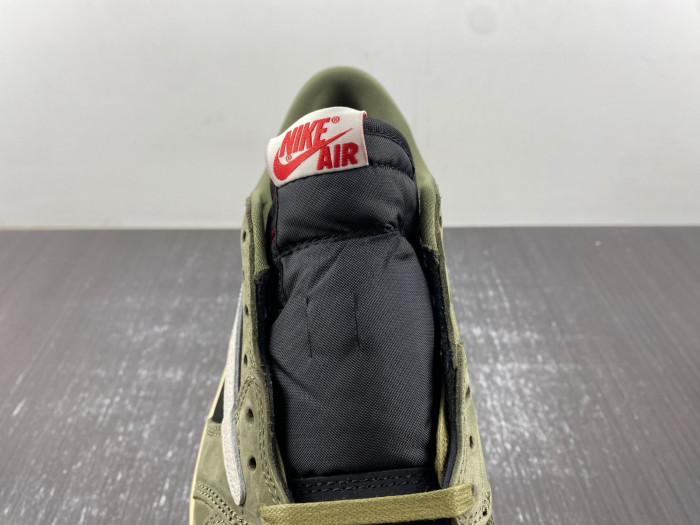 TRAVIS SCOTT AIR JORDAN 1 LOW OG BLACK OLIVE DM7866-002