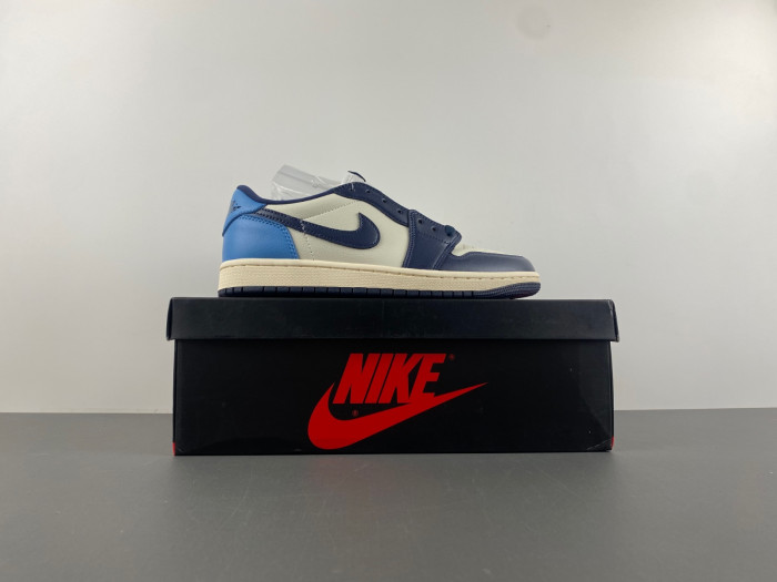 Air Jordan 1 Low OG Obsidian UNC CZ0790-400