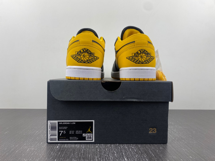 Air Jordan 1 Low “Yellow Ochre” 553558 072