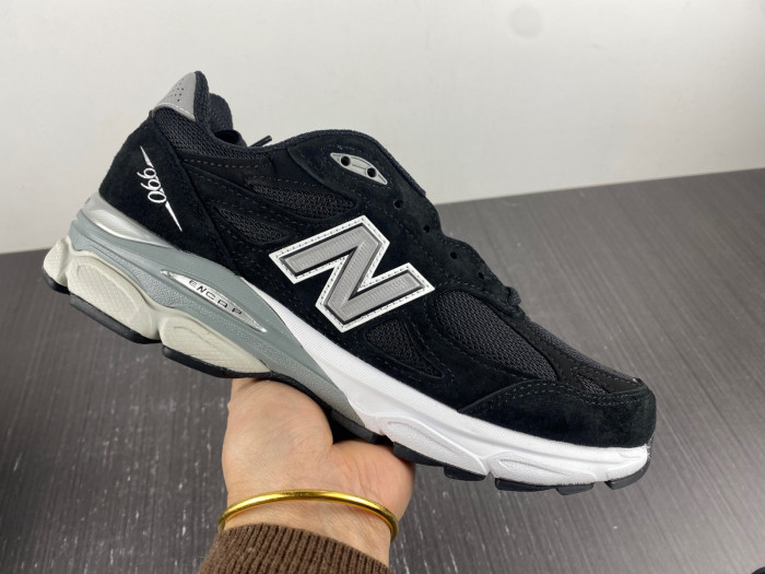 New Balance 990v3 MiUSA Black White Men