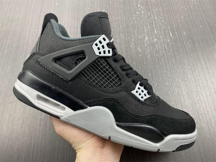 Air Jordan 4 Black Canvas DH7138-006