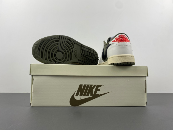 Travis Scott x Air Jordan 1 Low OG Olive DM7866-200