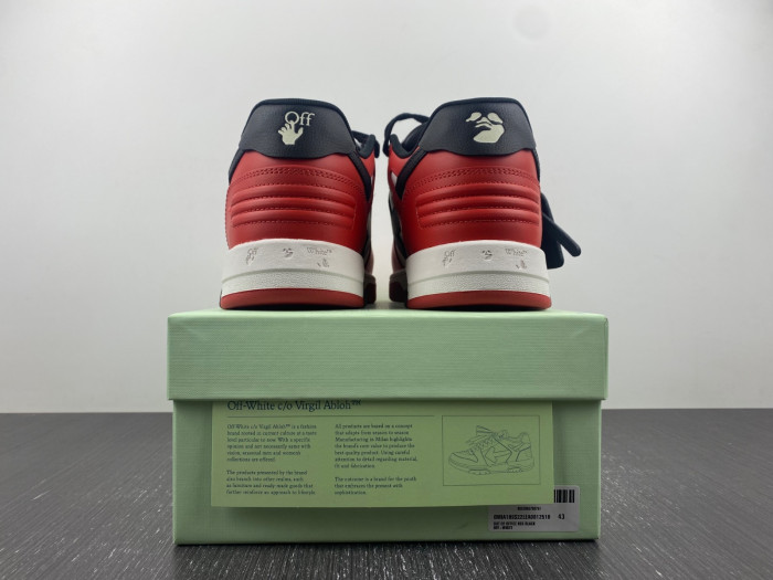 OFW C/O VIRGIL ABLOH Out Of Office OOO Low Tops