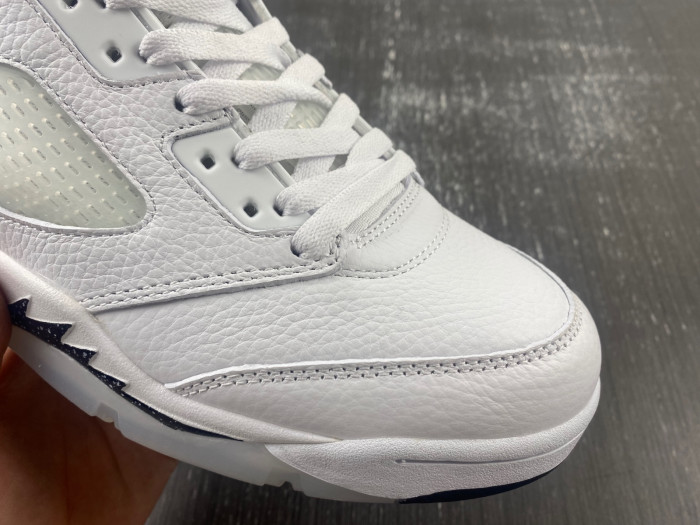 Air Jordan 5 Retro White Black - DD0587-110