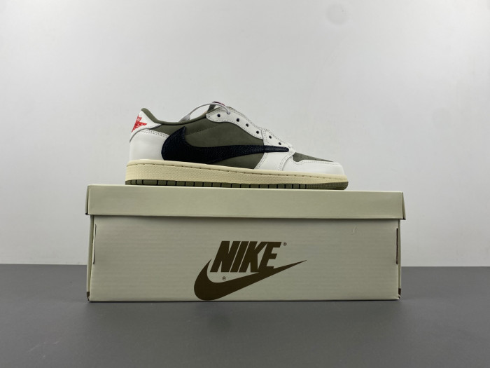 Travis Scott x Air Jordan 1 Low OG Olive DM7866-200