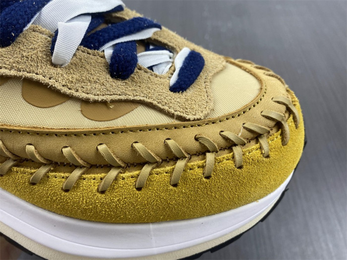 Nike x Sacai x Jean Paul Gaultier VaporWaffle Sesame Blue Void DH9186-200