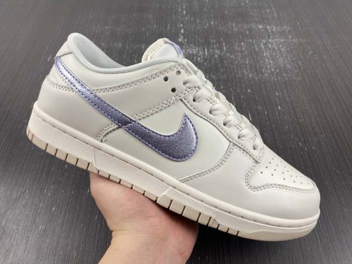 Nike Dunk Low Womens "Sail/Oxygen Purple" DX5930-100
