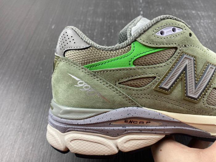 New Balance x Patta 990v3 Made in USA Olive M990PP3
