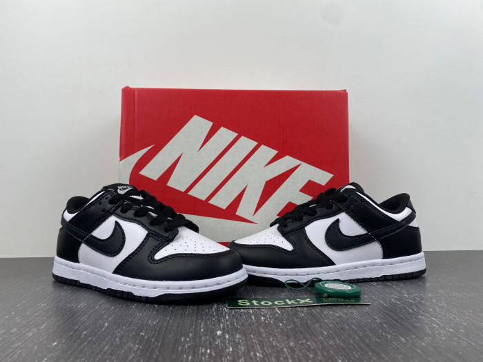KIDS Nike Dunk Low Retro White Black Panda CW1588-100