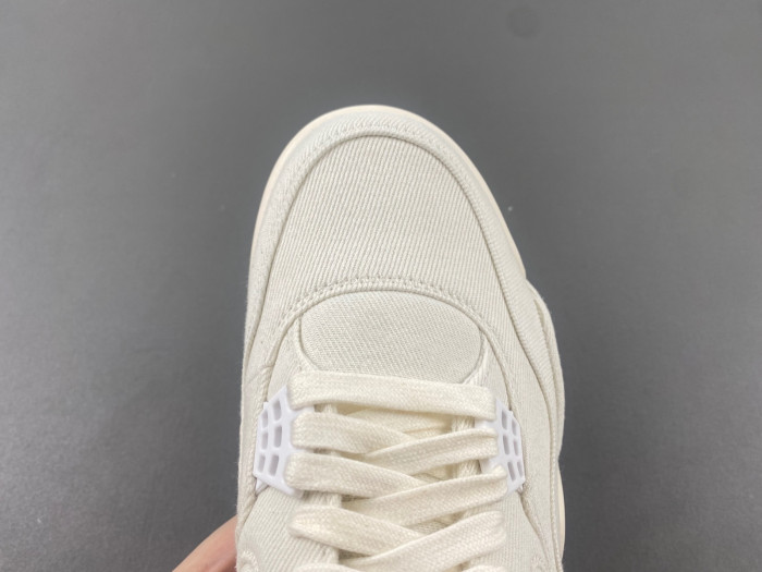Levi s x Air Jordan 4 Retro White Denim AO2571-100