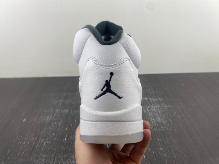 Air Jordan 5 Retro White Black - DD0587-110