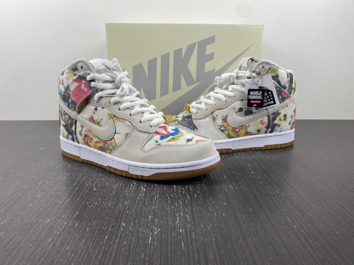 S*p*e x nike sb dunk high rammellzee fd8779-100