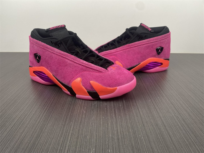 Air Jordan 14 Low WMNS “Shocking Pin DH4121-600