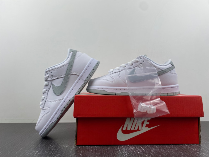 KIDS Nike Dunk Low White Pure Platinum DH9756 102