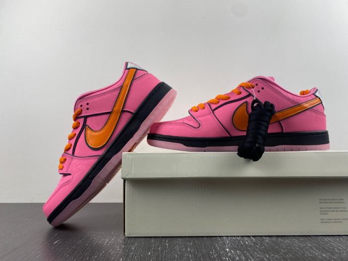 The Powerpuff Girls x Nike SB Dunk Low “Blossom” FD2631-600