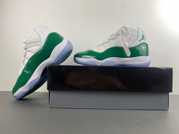 AIR JORDAN 11 RETRO WHITE GREEN CT8012-113