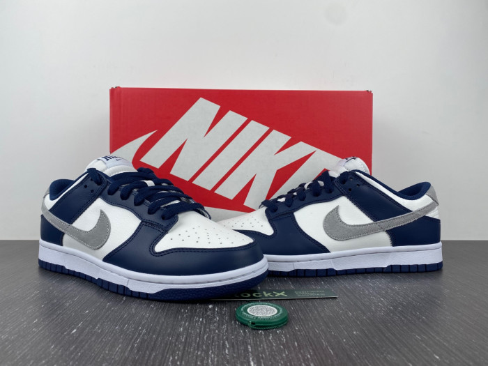 Nike Dunk Low Summit White Midnight Navy - FD9749-400