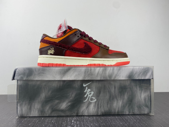 Nike Dunk Low Year of the Rabbit Orange FD4203-661