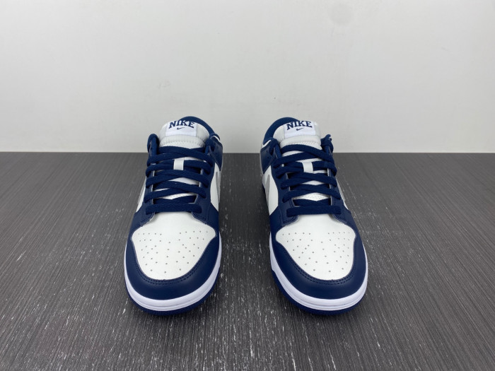 Nike Dunk Low Summit White Midnight Navy - FD9749-400