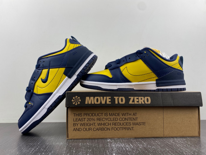 Nike Dunk Low Disrupt 2 Michigan - DV4024-400