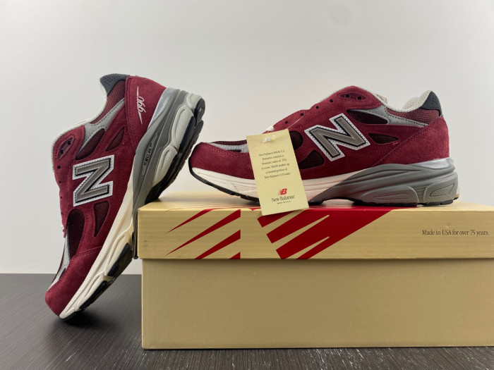 New Balance 990v3 MiUSA Teddy Santis Scarlet Men